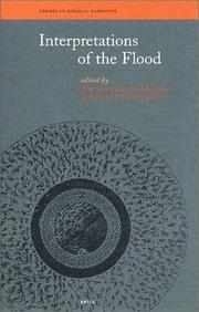 Cover of: Interpretations of the flood by edited by Florentino García Martínez and Gerard P. Luttikhuizen.