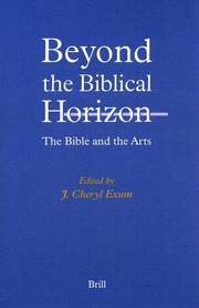 Cover of: Beyond the biblical horizon: the Bible and the arts