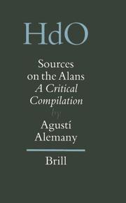 Cover of: Sources on the Alans by Agustí Alemany