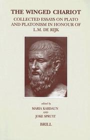 Cover of: The Winged Chariot: Collected Essays on Plato and Platonism in Honour of L.M. De Rijk (Brill's Studies in Intellectual History)