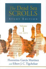 Cover of: The Dead Sea Scrolls Study Edition-Two Vol. Set
