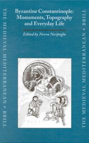 Cover of: Byzantine Constantinople by Nevra Necipoglu