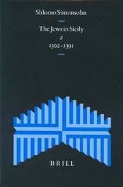 Cover of: The Jews in Sicily (Supplements to Vigiliae Christianae) by Shlomo Simonsohn