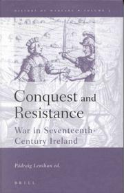 Cover of: Conquest and resistance by edited by Pádraig Lenihan.