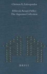 Cover of: Ethics in Aesop's fables: the Augustana collection