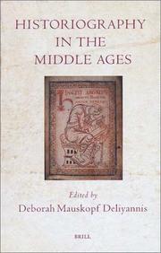 Cover of: Historiography in the Middle Ages