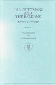 The Ottomans and the Balkans by Fikret Adanır, Suraiya Faroqhi