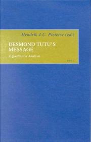 Cover of: Desmond Tutu's message: a qualitative analysis