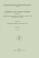 Cover of: A Greek and Arabic Lexicon, 6 (Handbook of Oriental Studies/Handbuch Der Orientalistik)