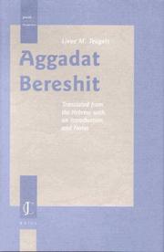 Cover of: Aggadat Bereshit: Translated from the Hebrew With an Introduction and Notes (Jewish and Christian Perspectives Series)