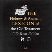 Cover of: The Hebrew & Aramic Lexicon of the Old Testament
