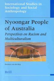 Cover of: Nyoongar people of Australia by Rosemary Van den Berg