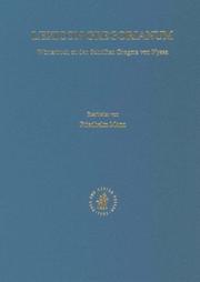 Cover of: Lexicon Gregorianum: Worterbuch Zu Den Schriften Gregors Von Nyssa : Band IV (Lexicon Gregorianum, 4)