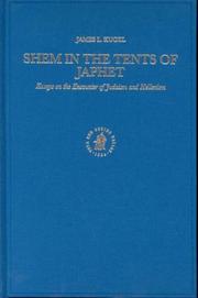 Cover of: Shem in the Tents of Japhet: Essays on the Encounter of Judaism and Hellenism (Supplements to the Journal for the Study of Judaism)