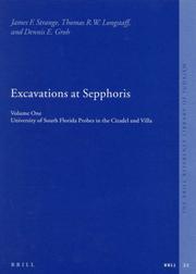 Cover of: Excavations at Sepphoris by James F. Strange, Thomas R. W. Longstaff, Dennis E. Groh