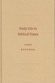 Cover of: Daily Life in Biblical Times (Archaeology and Biblical Studies, No. 5.)