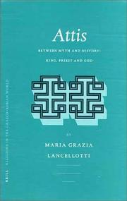 Attis: Between Myth and History by Maria Grazia Lancellotti