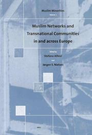 Cover of: Muslim networks and transnational communities in and across Europe by edited by Stefano Allievi and Jørgen Nielsen.