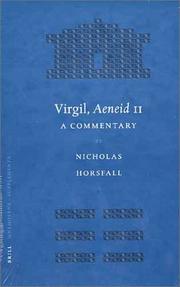 Cover of: Virgil, Aeneid 11: a commentary