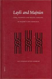 Cover of: Layli and Majnun by Ali-asghar Seyed-gohrab, Ali-asghar Seyed-gohrab