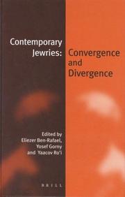 Cover of: Contemporary Jewries: Convergence and Divergence (Jewish Identities in a Changing World, 2)