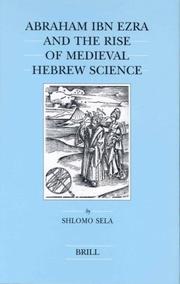 Cover of: Abraham Ibn Ezra and the Rise of Medieval Hebrew Science