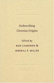 Cover of: Redescribing Christian Origins (Society of Biblical Literature Symposium Series, No. 28) (Symposium Series (Society of Biblical Literature)) by 