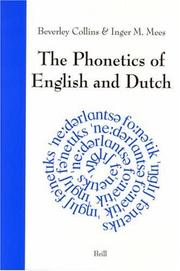Cover of: The phonetics of English and Dutch by Beverley Collins