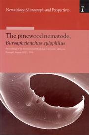 Cover of: Pinewood Nematode, Bursaphelenchus Xylophilus by Paulo Vieira