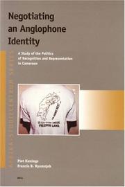 Cover of: Negotiating an Anglophone identity: a study of the politics of recognition and representation in Cameroon