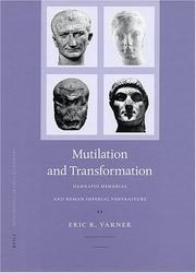 Cover of: Multilation and Transformation by Eric R. Varner