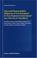 Cover of: Status and (human rights) obligations of non-recognized de facto regimes in international law