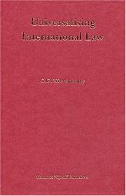 Cover of: Universalising international law