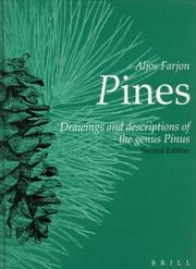 Cover of: Pines: Drawings and Descriptions of the Genus Pinus