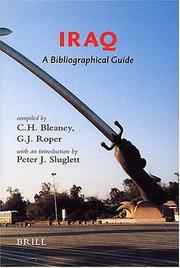 Cover of: Iraq: A Bibliographical Guide. (Handbook of Oriental Studies/Handbuch Der Orientalistik)