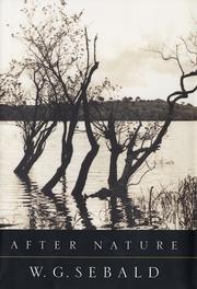 Nach der Natur by W. G. Sebald