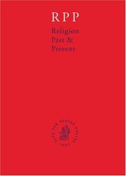 Cover of: Religion Past And Present | 