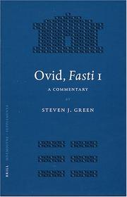 Cover of: Ovid, Fasti 1 by Steven J. Green