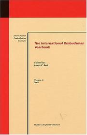 Cover of International Ombudsman Yearbook 2002