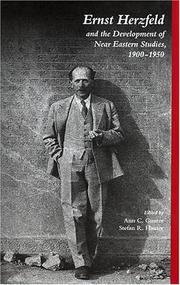 Cover of: Ernst Herzfeld And The Development Of Near Eastern Studies, 1900-1950