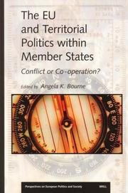 Cover of: The EU And Territorial Politics Within Member States: Conflict Or Co-operation?