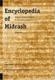 Cover of: Encyclopedia Of Midrash: Biblical Interpretation  In Formative Judaism