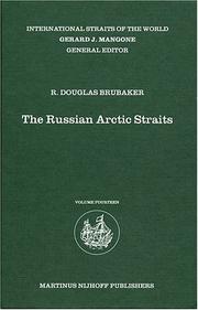 Cover of: The Russian Arctic straits by Douglas Brubaker