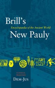 Cover of: Brill's New Pauly by 