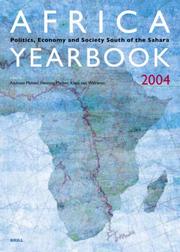 Cover of: Africa Yearbook 2004: Politics, Economy And Society South of the Sahara (Africa Yearbook: Politics, Economy, & Society South of the Sahara)