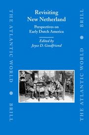 Cover of: Revisiting New Netherland: perspectives on early Dutch America