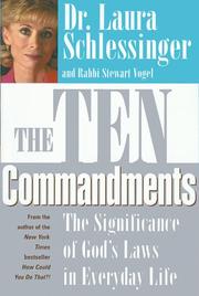 Cover of: The Ten commandments by Laura Schlessinger
