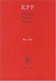 Cover of: Religion Past & Present: Encyclopedia of Theology and Religion (Religion Past & Present)