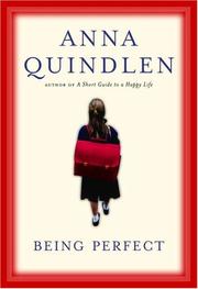 Cover of: Being Perfect | Anna Quindlen