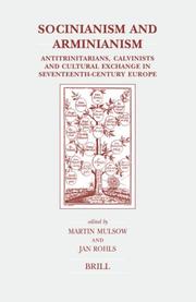 Cover of: Socinianism and Arminianism by 